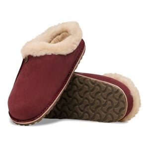 New Birkenstock Premium Zermmatt Slippers EU 38 Zinfandel